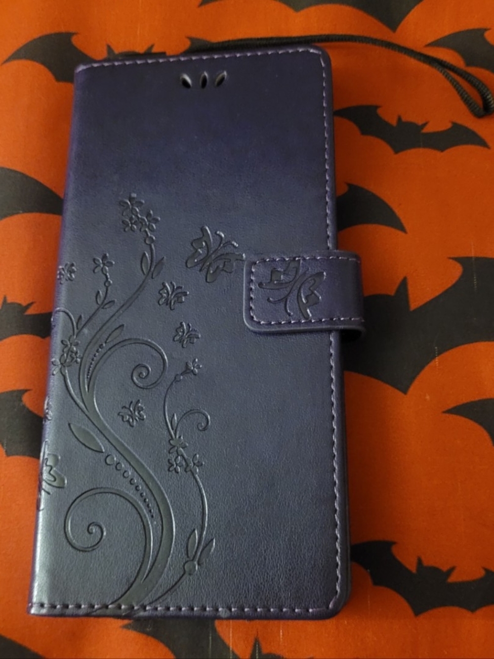Purple Clover Samsung S20 Card/Phone Wallet